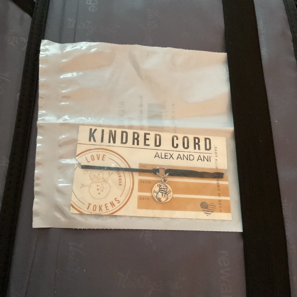 Alex & Ani Kindred Cord Snowman